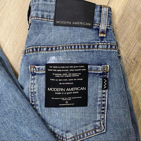 Modern American BANCROFT THE MOM jeans 26 NWT - Picture 3 of 9